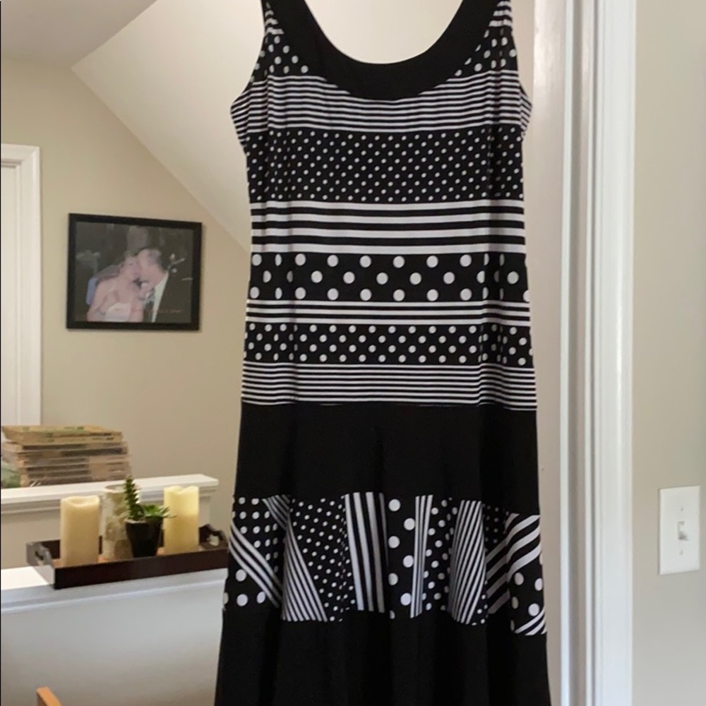 Frank Lyman black and white sundress